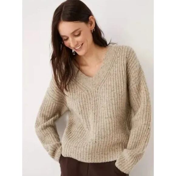 Frank and oak pink chunky knit swetater - size small - Picture 1 of 4